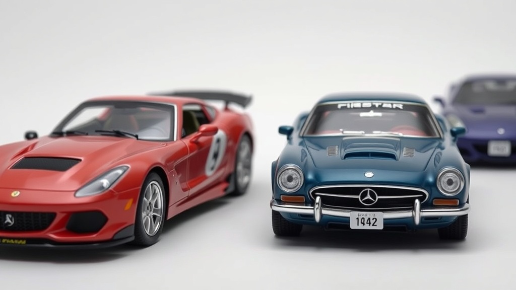 1/18 vs 1/24 scale model cars
