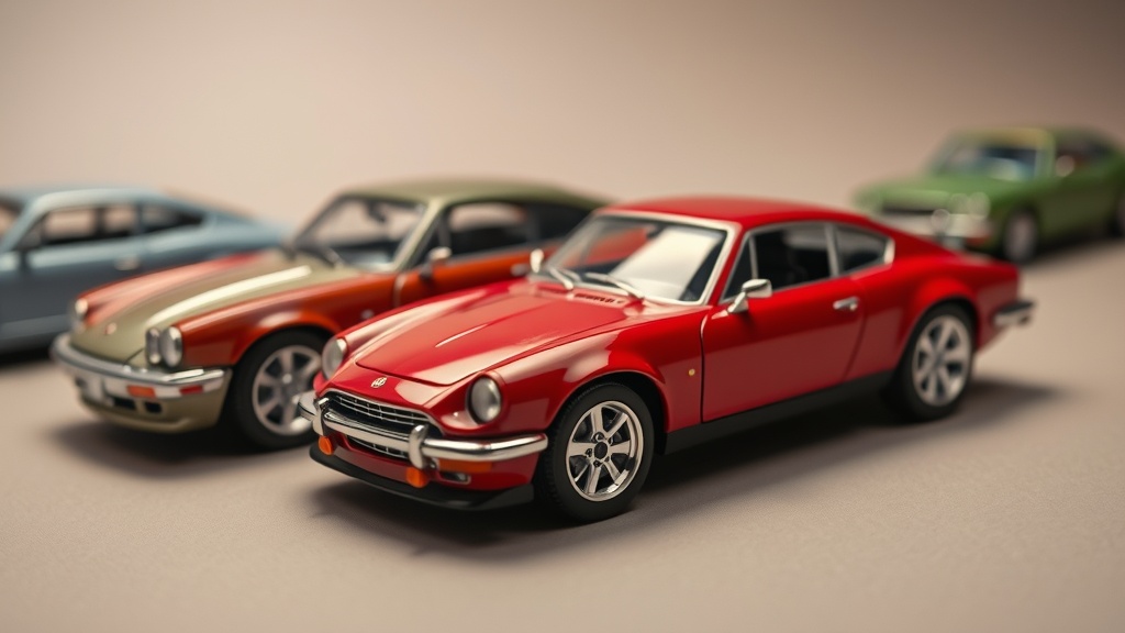Diecast vs resin model cars